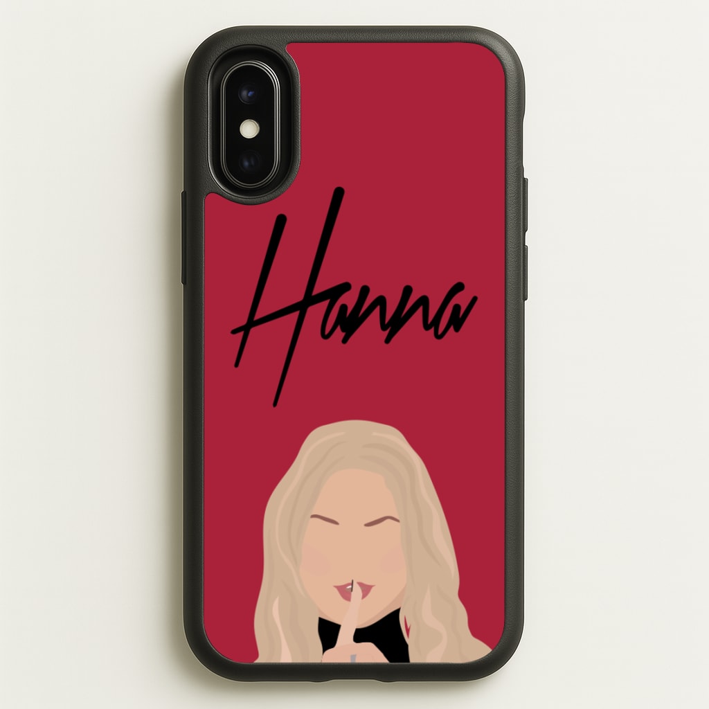 Hanna - PLL - Pretty Little Liars Phone Case for iPhone X / XS