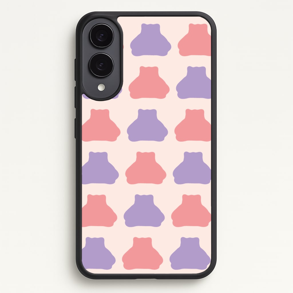 Snorlex pattern - Pokemon Phone Case for Galaxy S25 Edge