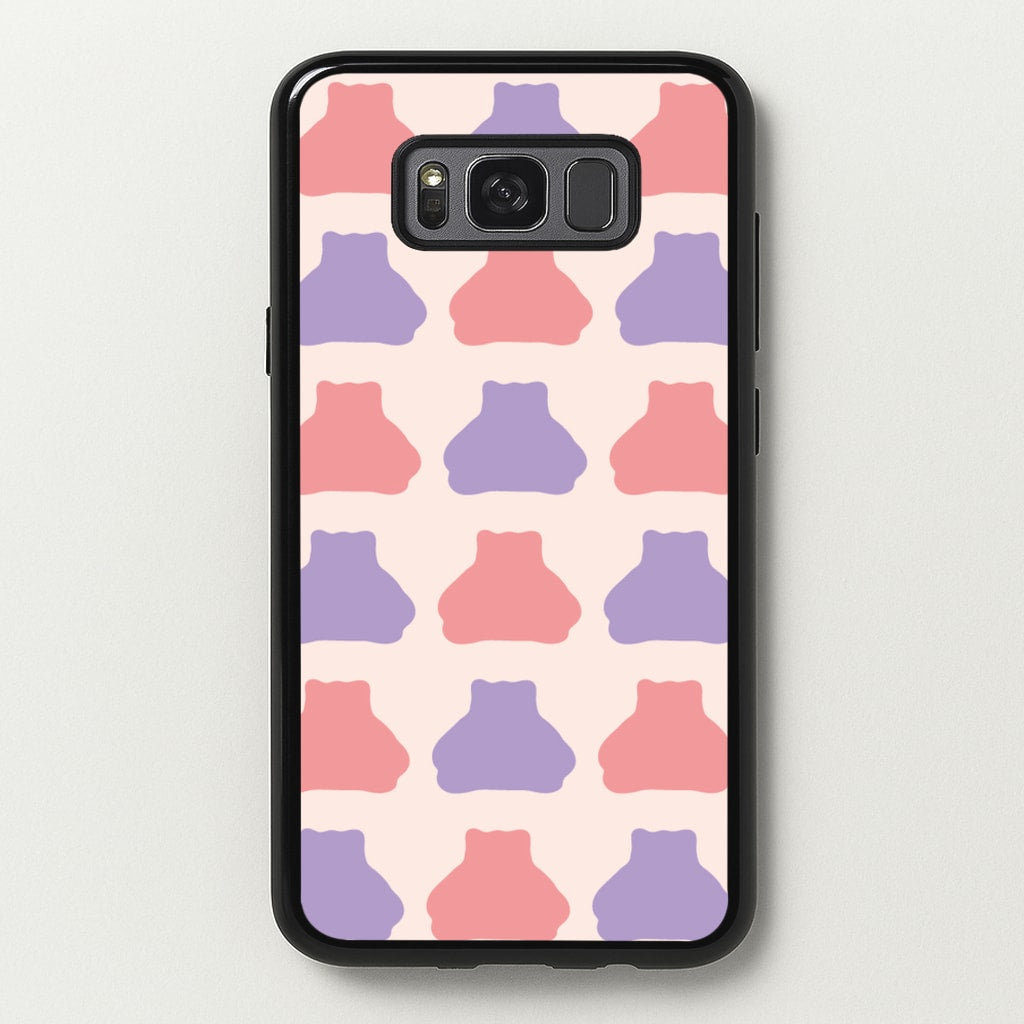 Snorlex pattern - Pokemon Phone Case for Galaxy S8