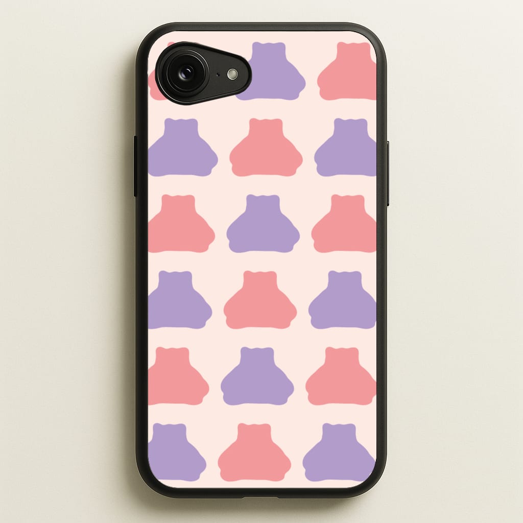 Snorlex pattern - Pokemon Phone Case for iPhone 16e