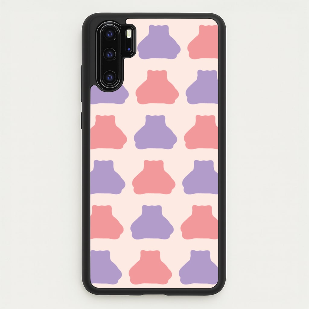 Snorlex pattern - Pokemon Phone Case for Huawei P30 Pro