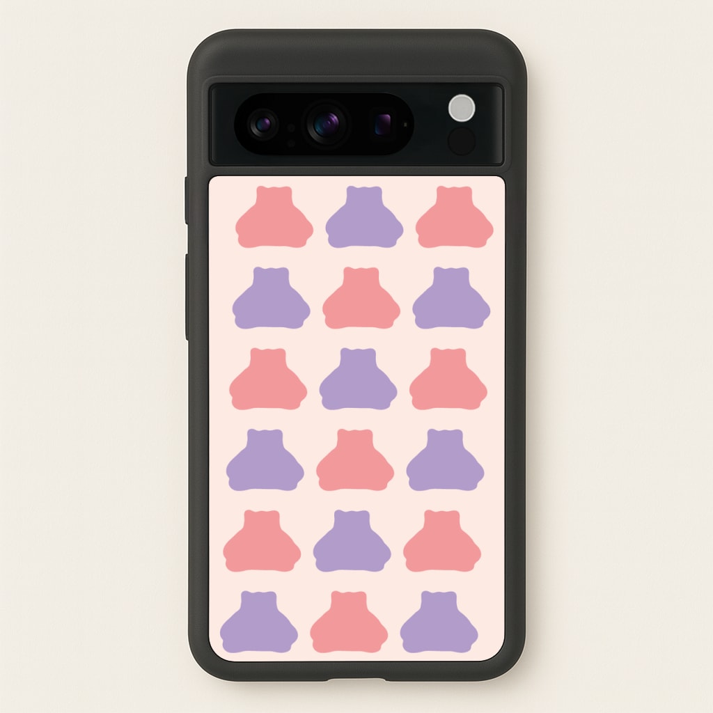 Snorlex pattern - Pokemon Phone Case for Google Pixel 8 Pro