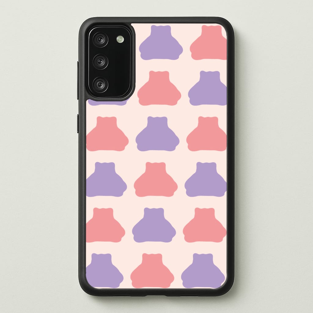 Snorlex pattern - Pokemon Phone Case for Galaxy A41