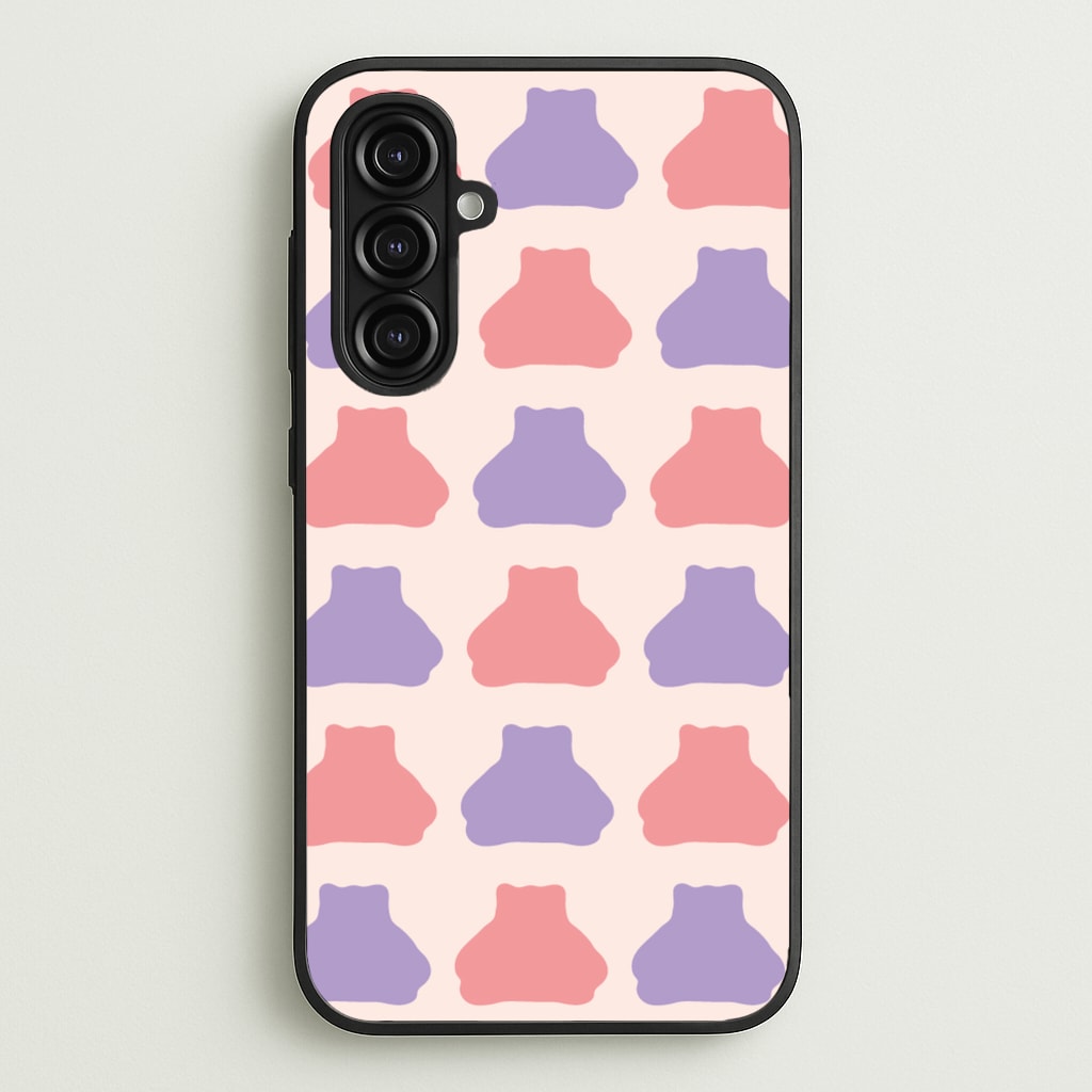 Snorlex pattern - Pokemon Phone Case for Galaxy A16