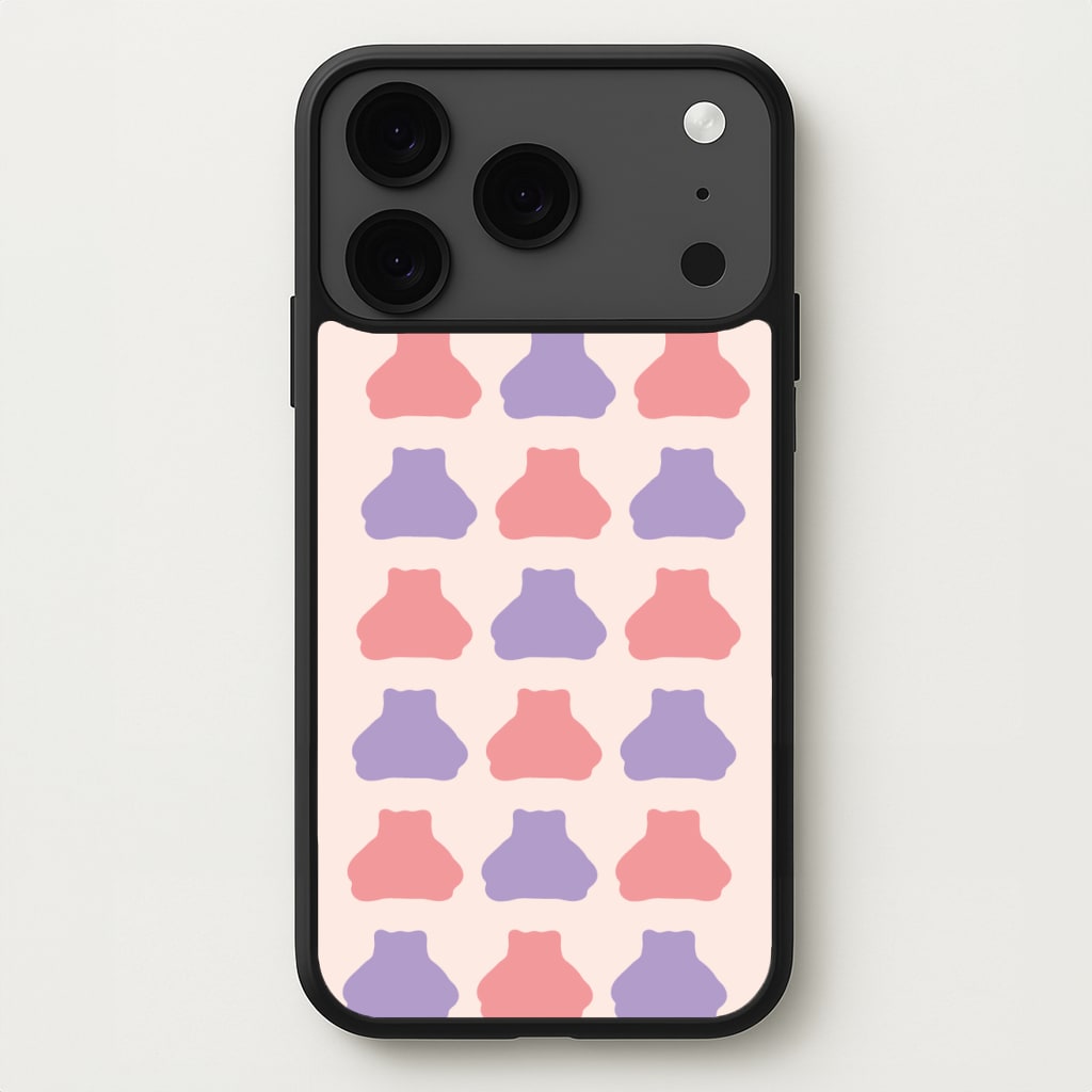 Snorlex pattern Phone Case for iPhone 17 Pro