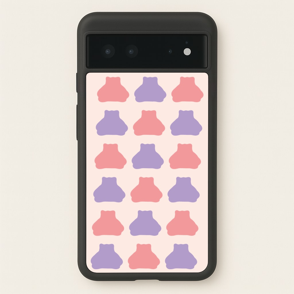 Snorlex pattern - Pokemon Phone Case for Google Pixel 6