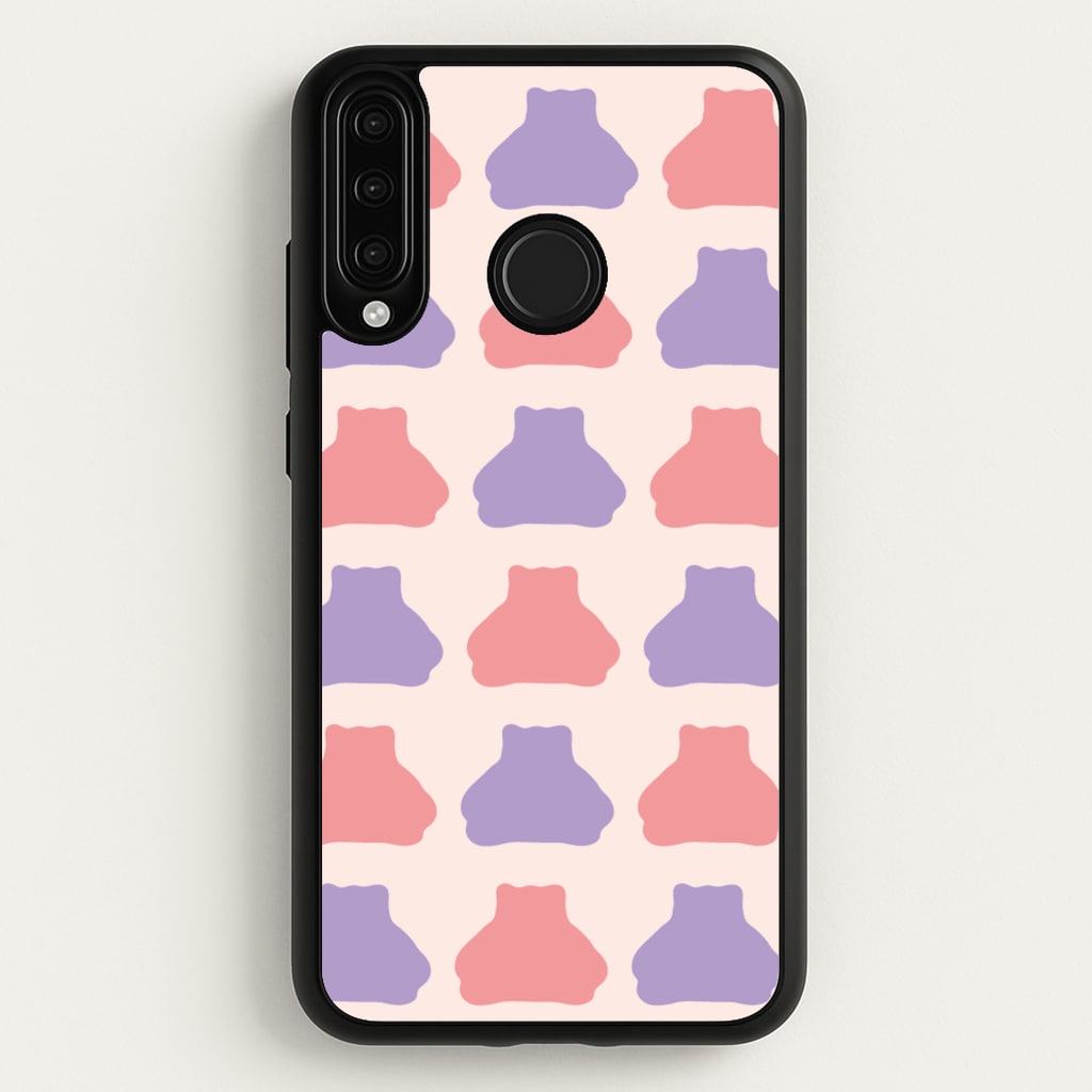 Snorlex pattern - Pokemon Phone Case for Huawei P30 Lite