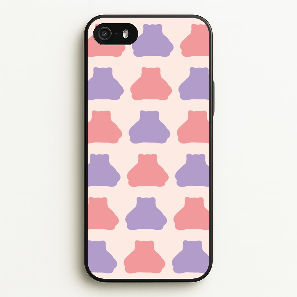 Snorlex pattern - Pokemon Phone Case for iPhone 5 / 5s / SE 2016