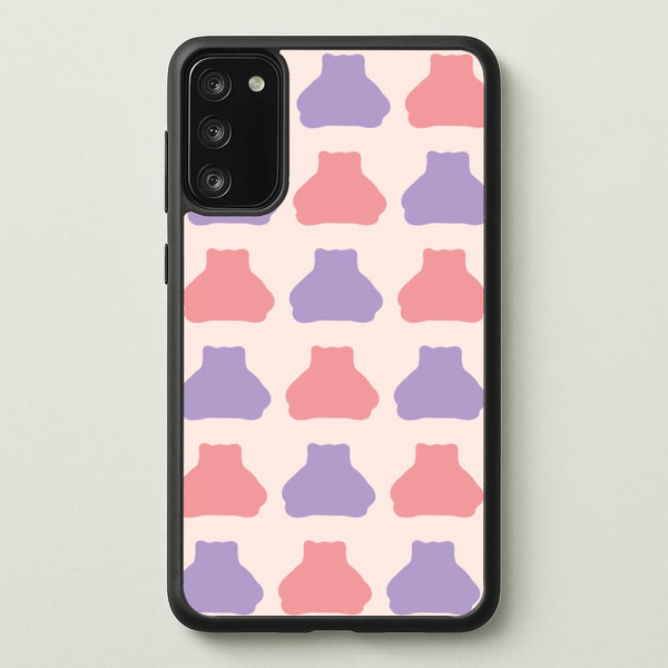Snorlex pattern - Pokemon Phone Case for Galaxy S20FE
