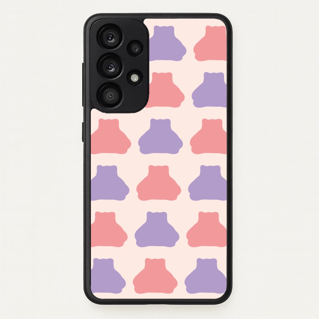 Snorlex pattern - Pokemon Phone Case for Galaxy A53