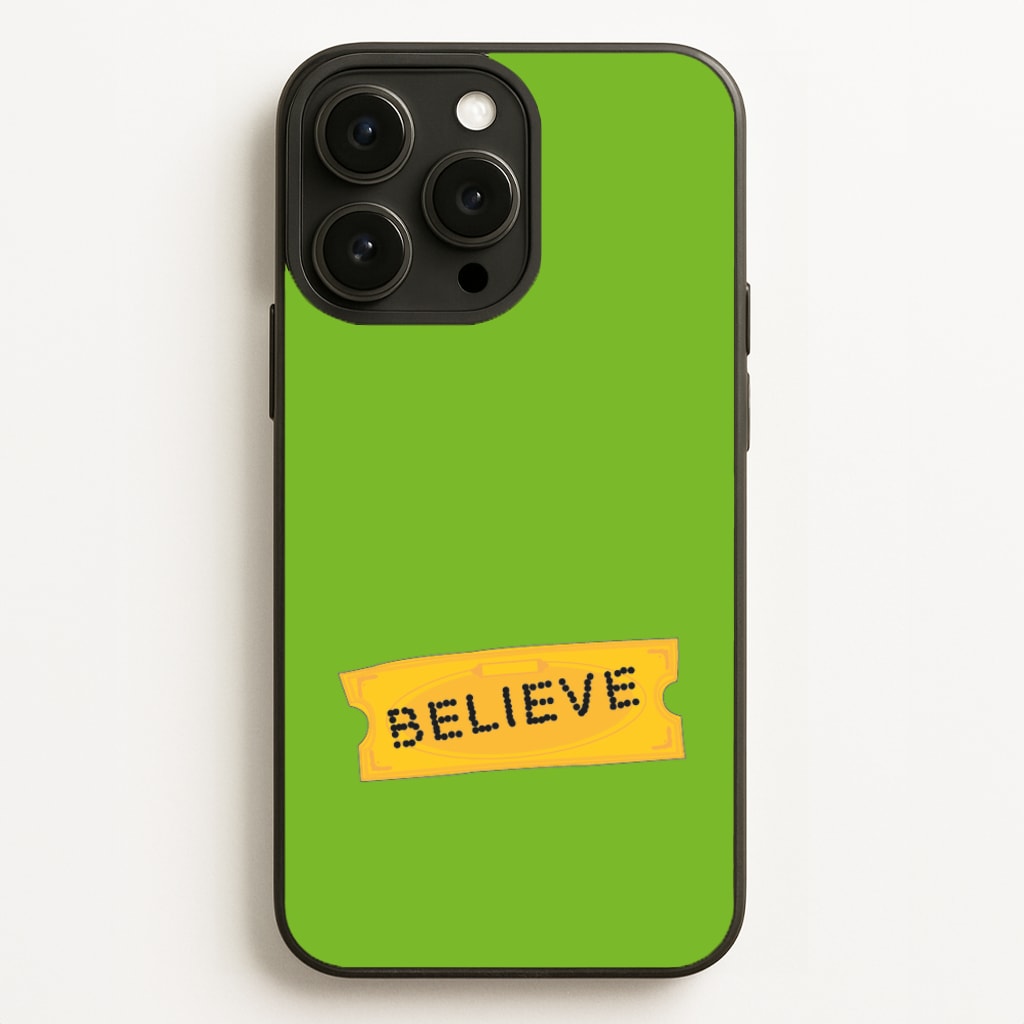 Believe - Polar Christmas - Polar Express Phone Case for iPhone 12 Pro Max