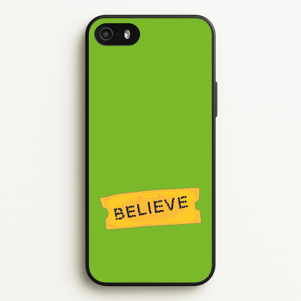 Believe - Polar Christmas - Polar Express Phone Case for iPhone 5 / 5s / SE 2016