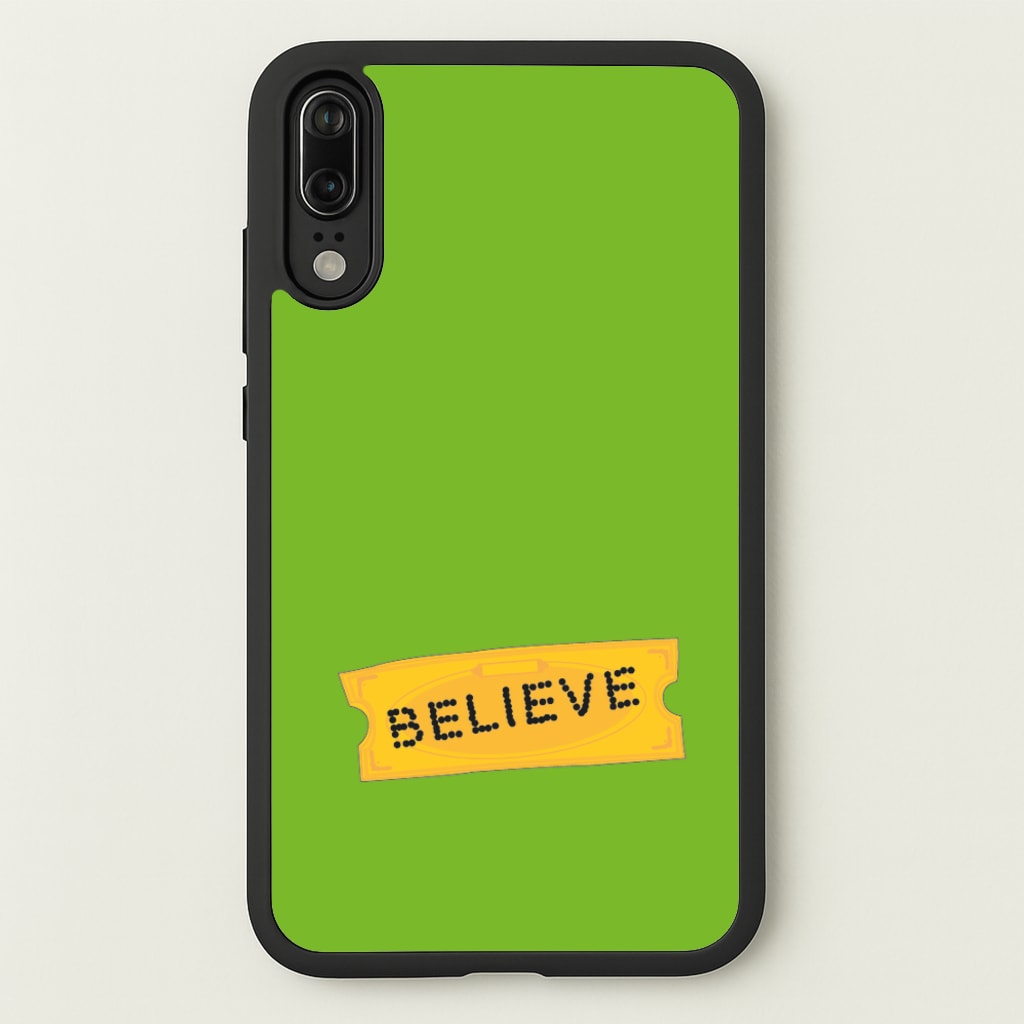 Believe - Polar Christmas - Polar Express Phone Case for Huawei P20