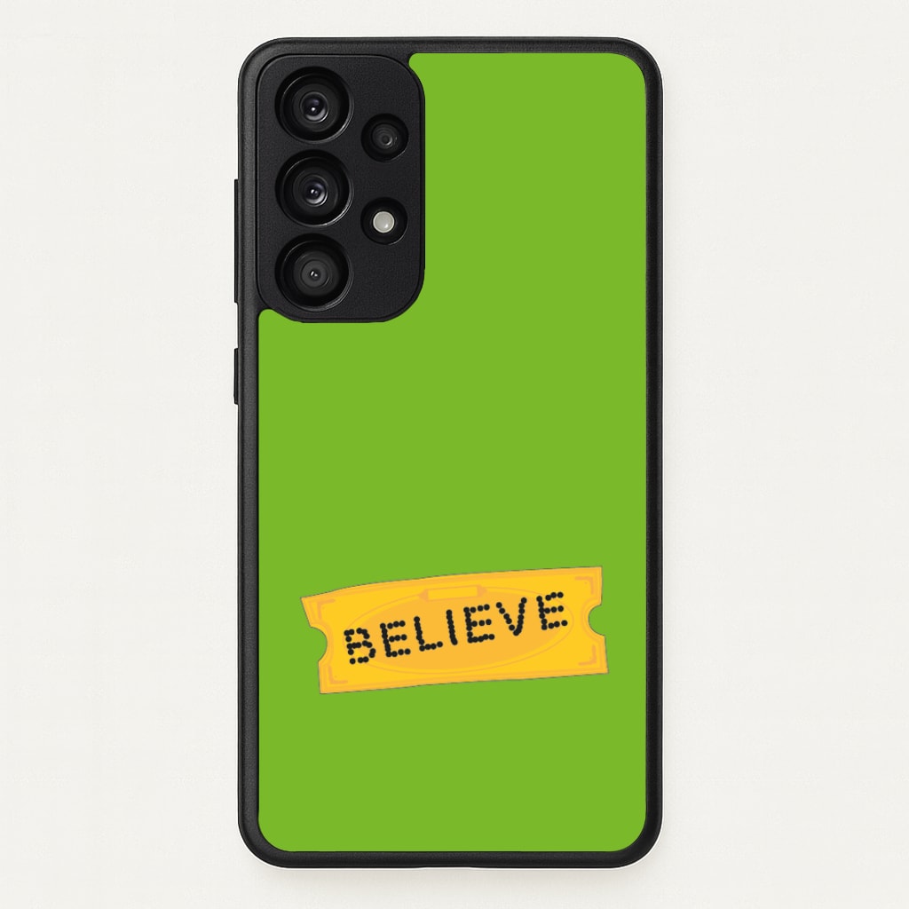 Believe - Polar Christmas - Polar Express Phone Case for Galaxy A53