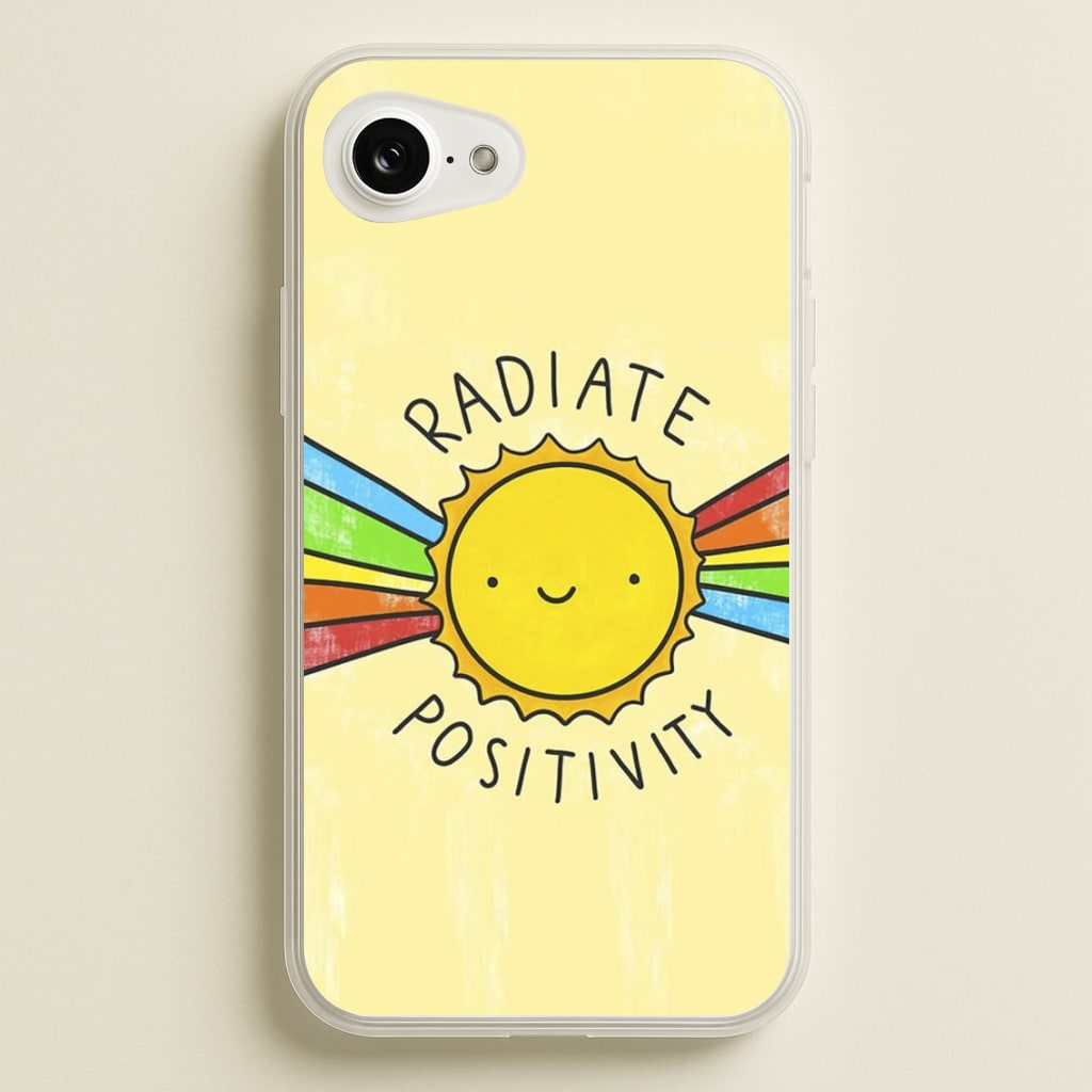 Radiate Positivity Sunshine - Positivity - Positivity Phone Case for iPhone 16e