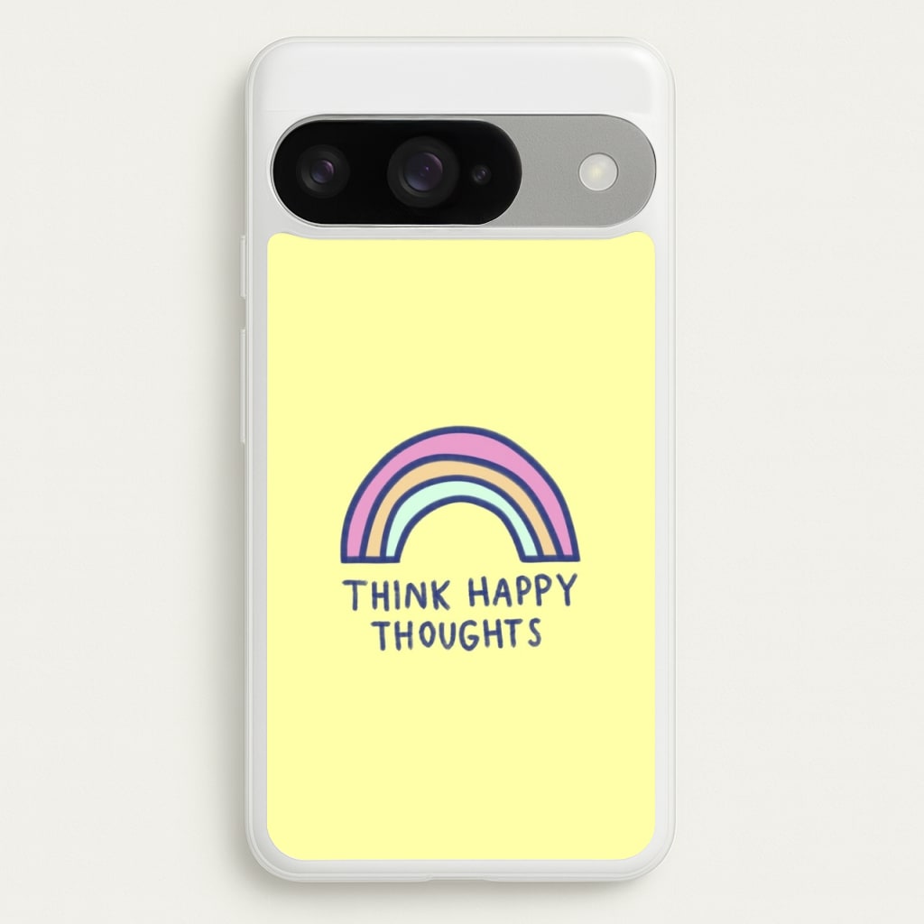 Think Happy Thoughts - Positivity Phone Case for Google Pixel 10 / 10 Pro