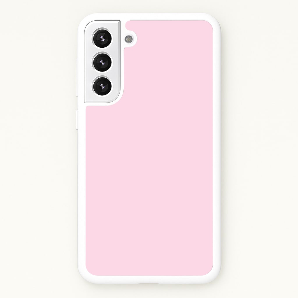 Back To Casics - Pretty Pastels - Plain Pink - Plain Phone Case for Galaxy S22 Plus
