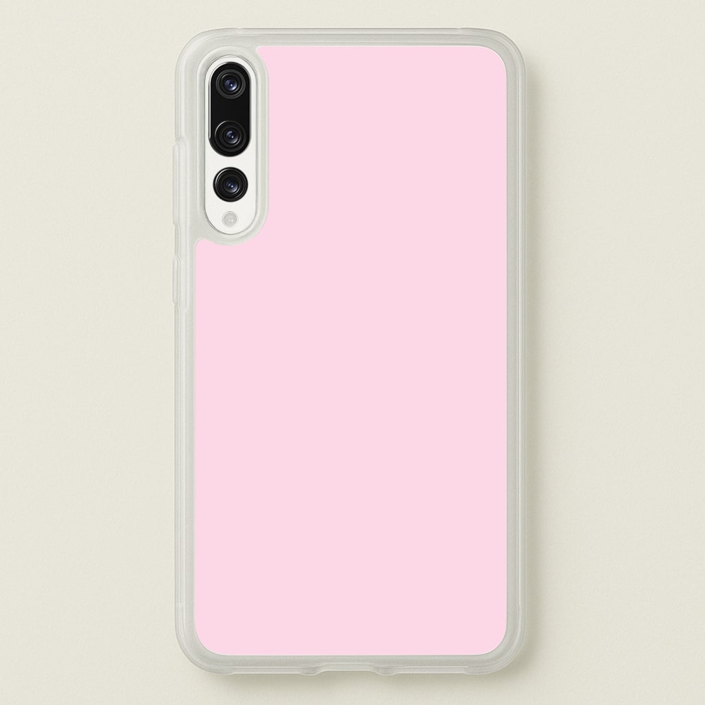 Back To Casics - Pretty Pastels - Plain Pink - Plain Phone Case for Huawei P20 Pro