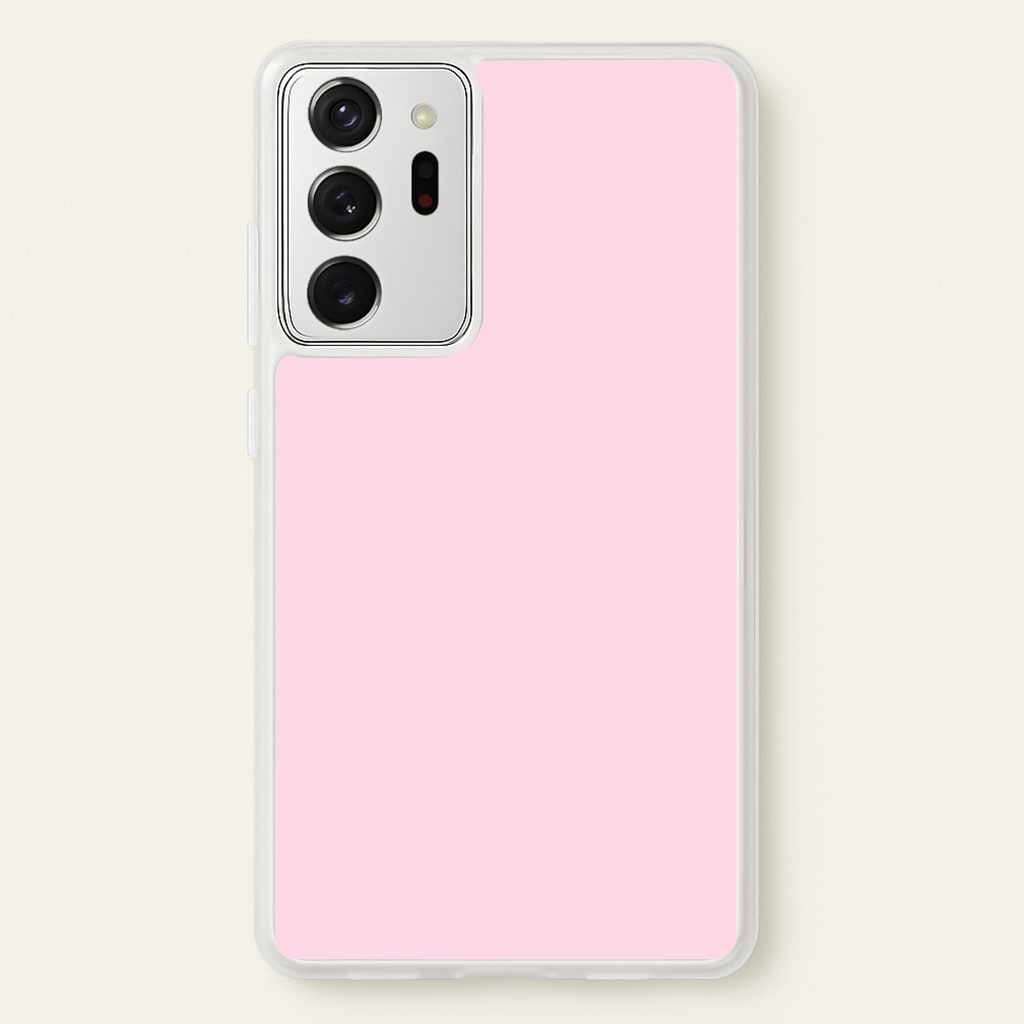 Back To Casics - Pretty Pastels - Plain Pink - Plain Phone Case for Galaxy Note 20 Ultra