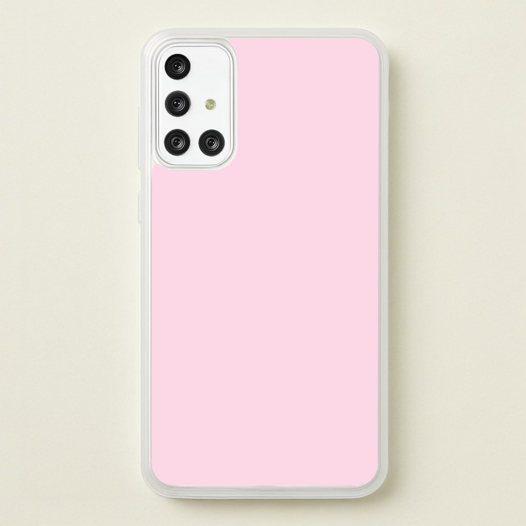 Back To Casics - Pretty Pastels - Plain Pink - Plain Phone Case for Galaxy A71