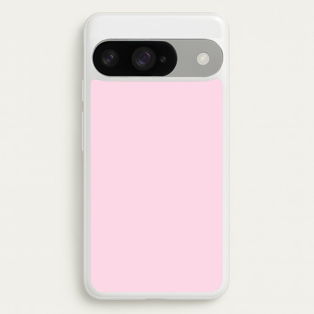 Back To Casics - Pretty Pastels - Plain Pink Phone Case for Google Pixel 10 / 10 Pro