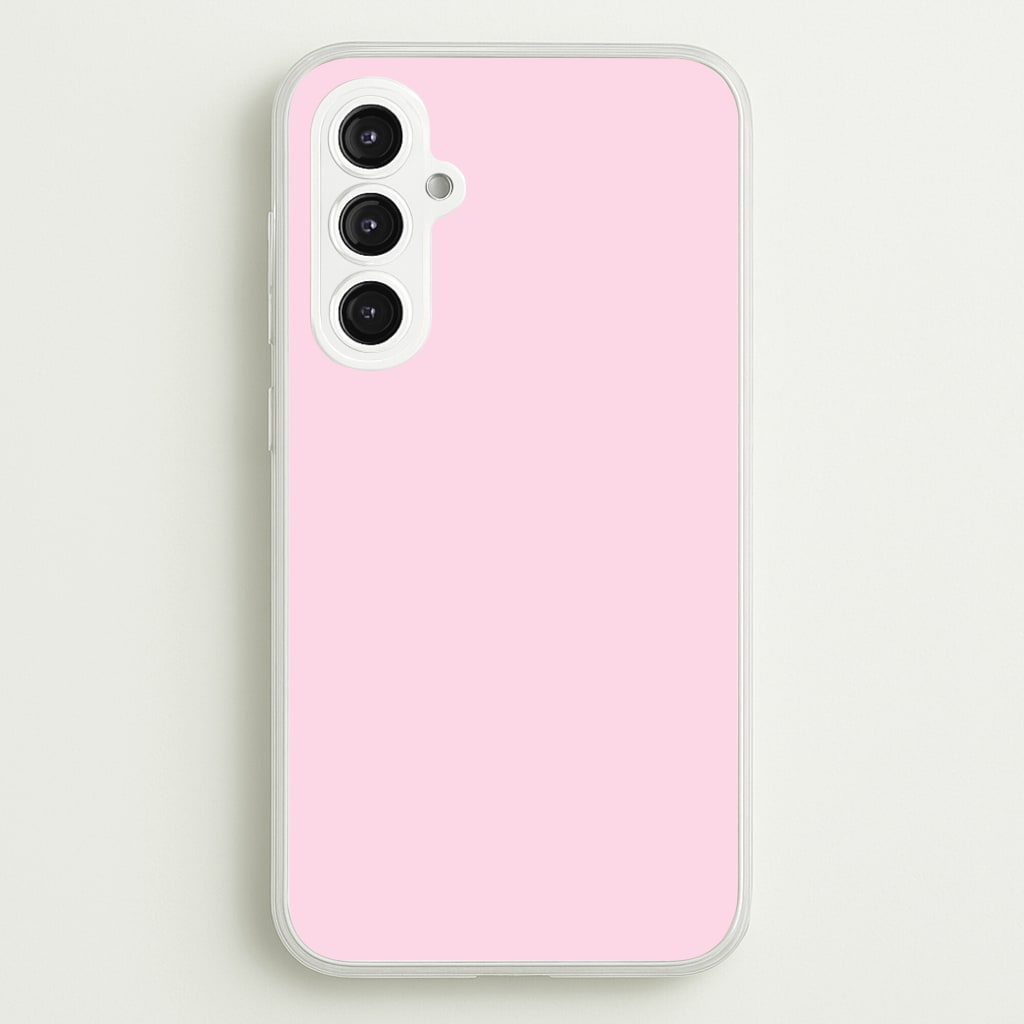 Back To Casics - Pretty Pastels - Plain Pink - Plain Phone Case for Galaxy S23FE