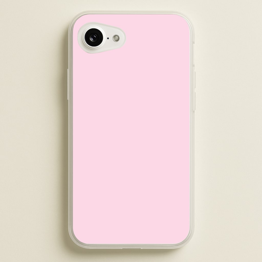 Back To Casics - Pretty Pastels - Plain Pink - Plain Phone Case for iPhone 16e
