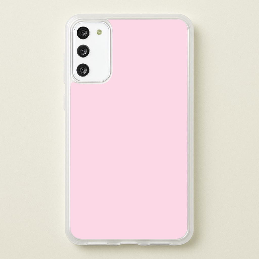 Back To Casics - Pretty Pastels - Plain Pink - Plain Phone Case for Galaxy S20FE