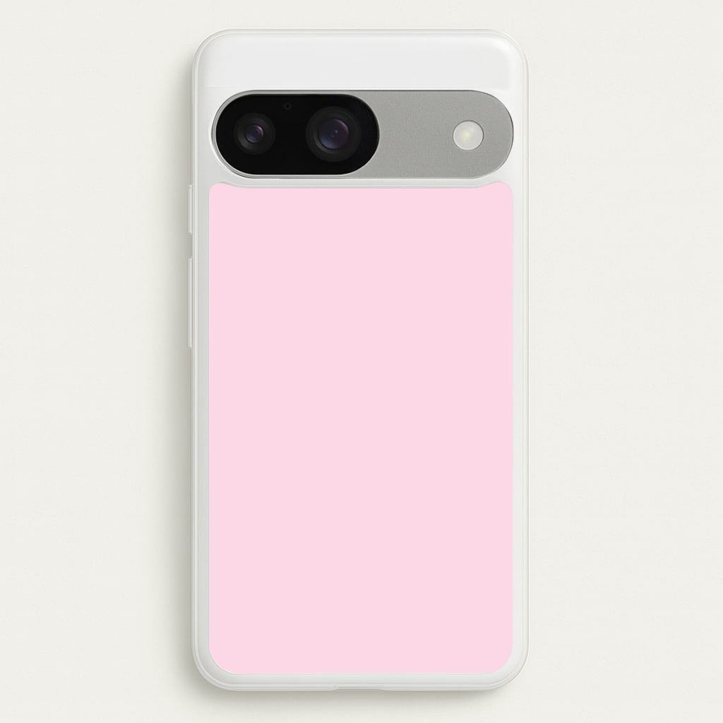 Back To Casics - Pretty Pastels - Plain Pink - Plain Phone Case for Google Pixel 9 / 9 Pro