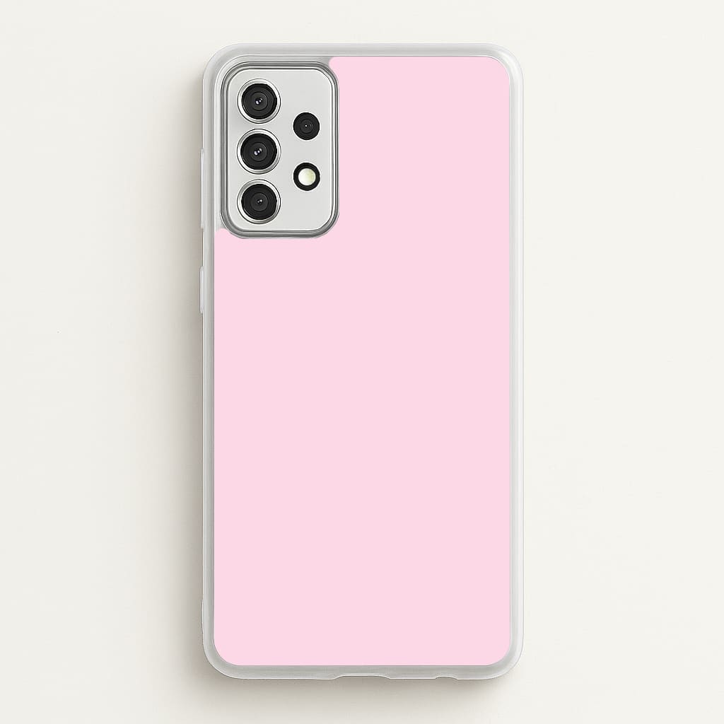Back To Casics - Pretty Pastels - Plain Pink - Plain Phone Case for Galaxy A52 / A52s