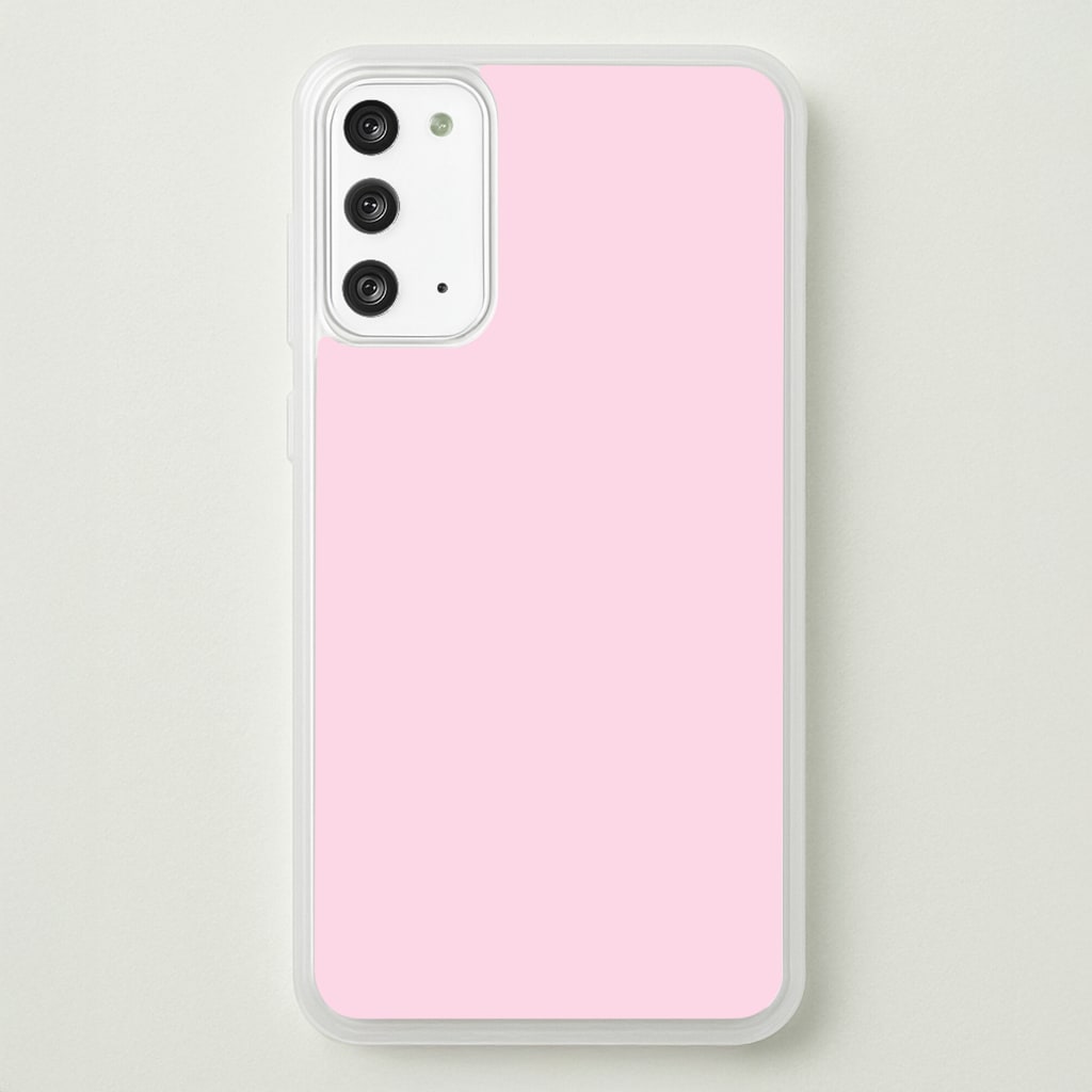 Back To Casics - Pretty Pastels - Plain Pink - Plain Phone Case for Galaxy Note 20