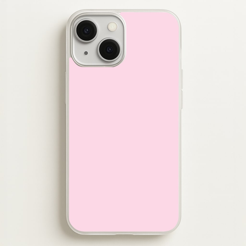 Back To Casics - Pretty Pastels - Plain Pink - Plain Phone Case for iPhone 13