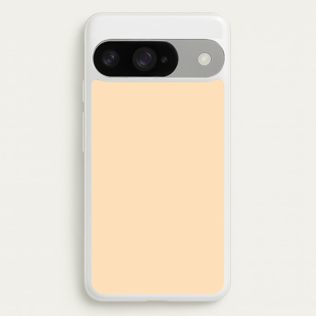 Back To Casics - Pretty Pastels - Plain Orange Phone Case for Google Pixel 10 / 10 Pro