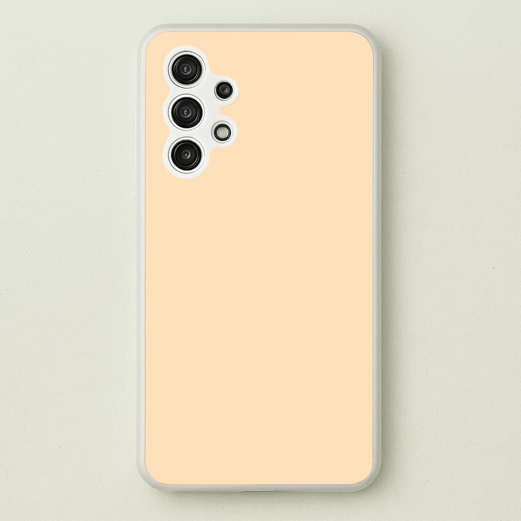 Back To Casics - Pretty Pastels - Plain Orange - Plain Phone Case for Galaxy A13
