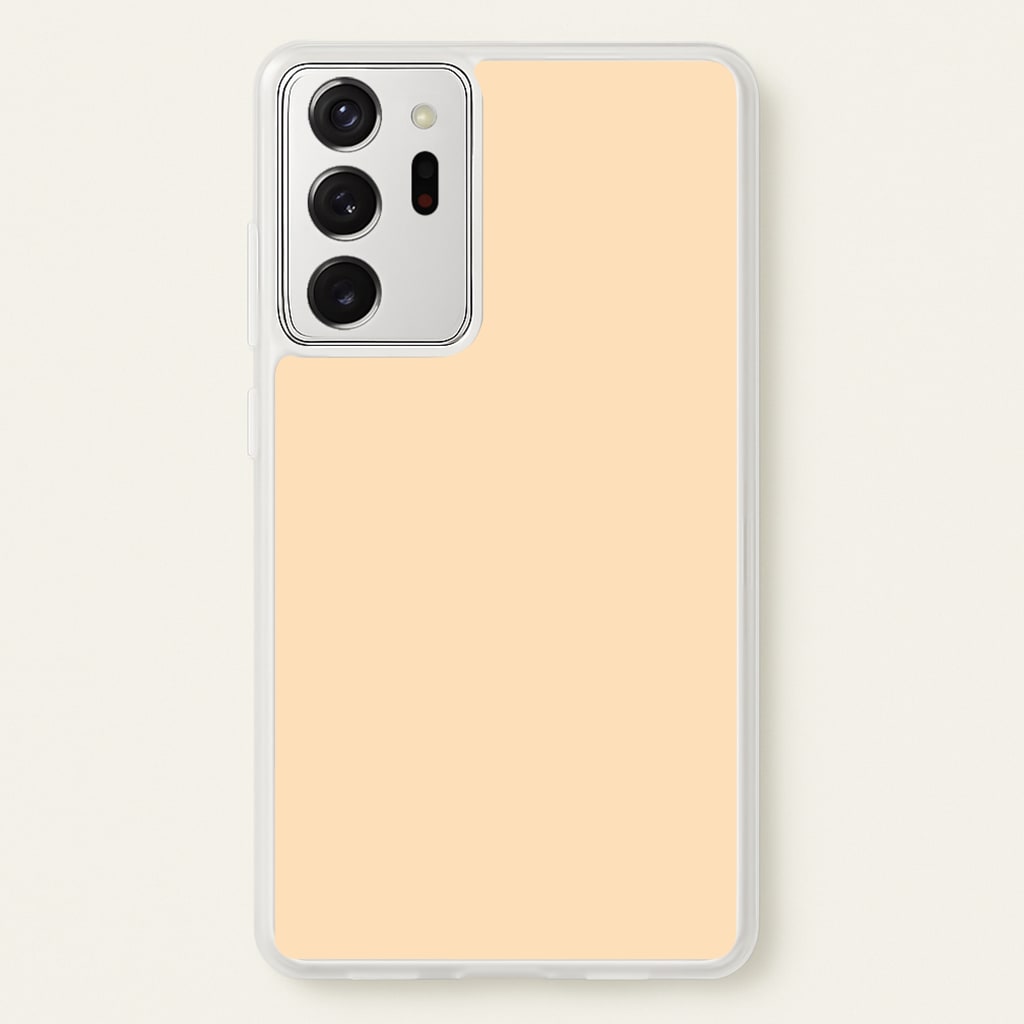 Back To Casics - Pretty Pastels - Plain Orange - Plain Phone Case for Galaxy Note 20 Ultra