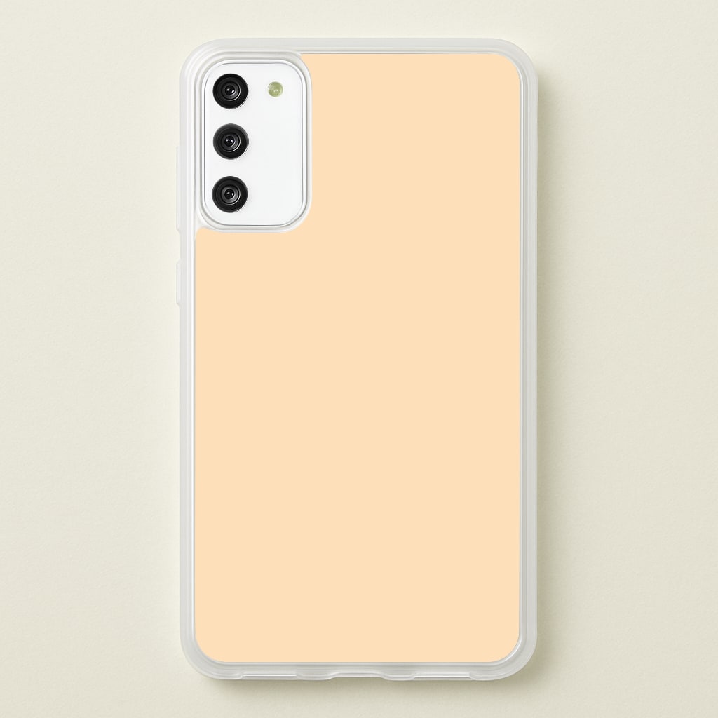 Back To Casics - Pretty Pastels - Plain Orange - Plain Phone Case for Galaxy A41