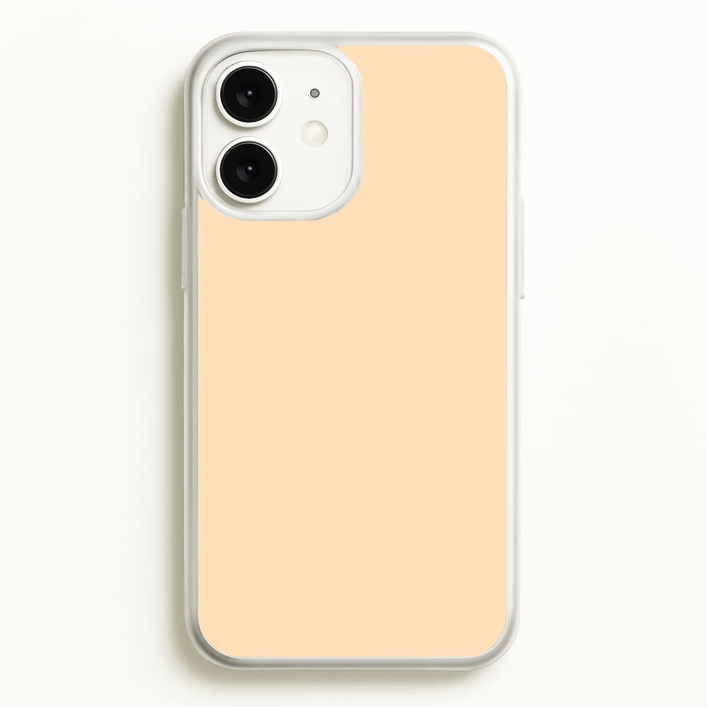 Back To Casics - Pretty Pastels - Plain Orange - Plain Phone Case for iPhone 11