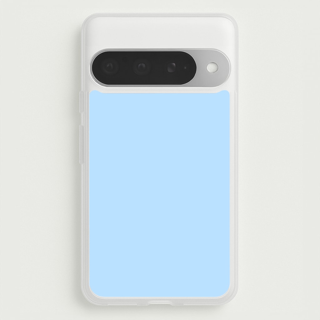 Back To Casics - Pretty Pastels - Plain Blue Phone Case for Google Pixel 10 Pro XL