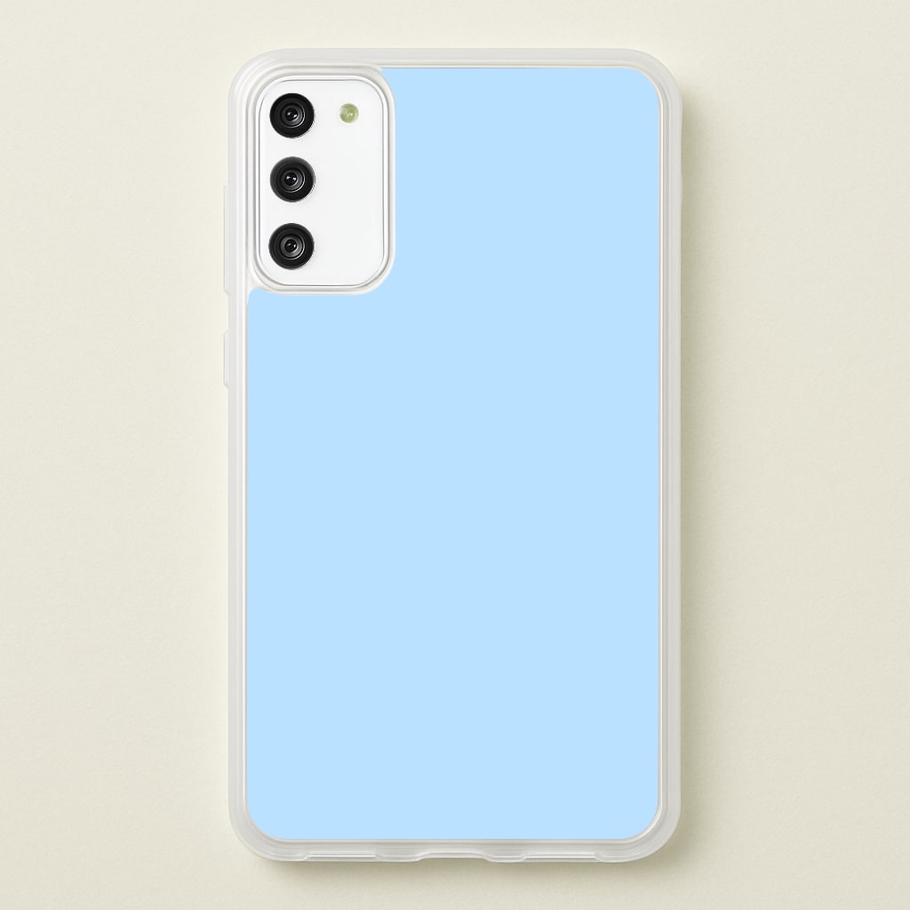 Back To Casics - Pretty Pastels - Plain Blue - Plain Phone Case for Galaxy S20