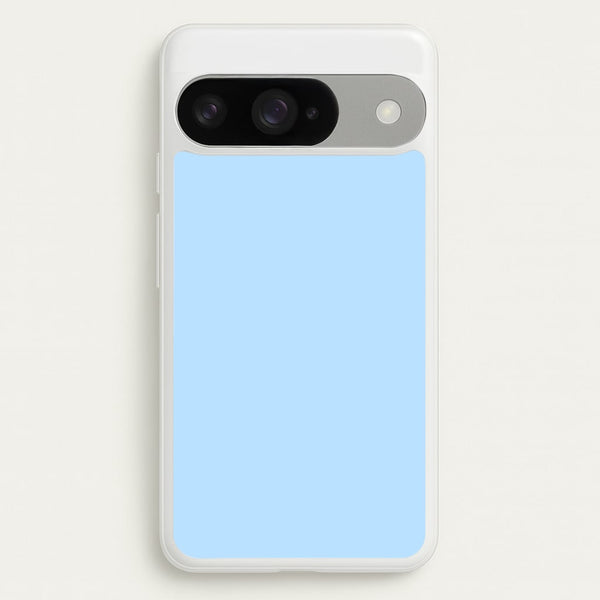Back To Casics - Pretty Pastels - Plain Blue Phone Case for Google Pixel 10 / 10 Pro