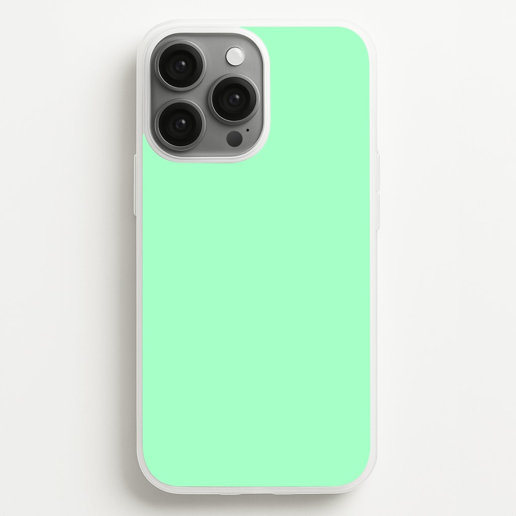Back To Casics - Pretty Pastels - Plain Green - Plain Phone Case for iPhone 13 Pro Max