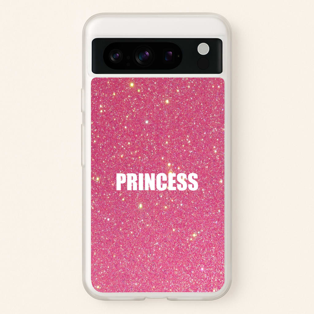 Glittery Pink Princess - Phone Case for Google Pixel 8 Pro