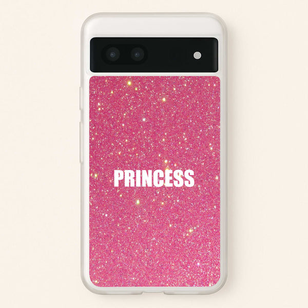 Glittery Pink Princess - Phone Case for Google Pixel 6a