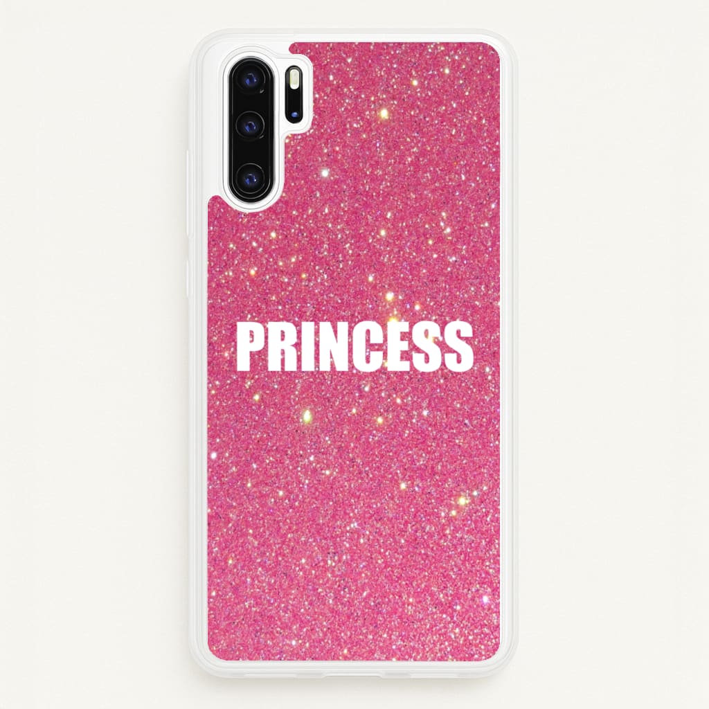 Glittery Pink Princess  -  Phone Case for Huawei P30 Pro