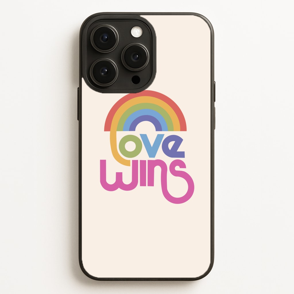Love Wins - Pride - Pride Phone Case for iPhone 16 Pro Max