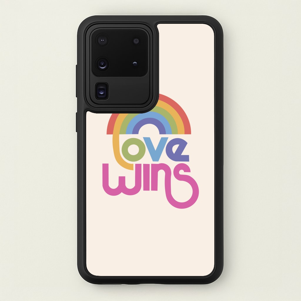 Love Wins - Pride - Pride Phone Case for Galaxy S20 Ultra