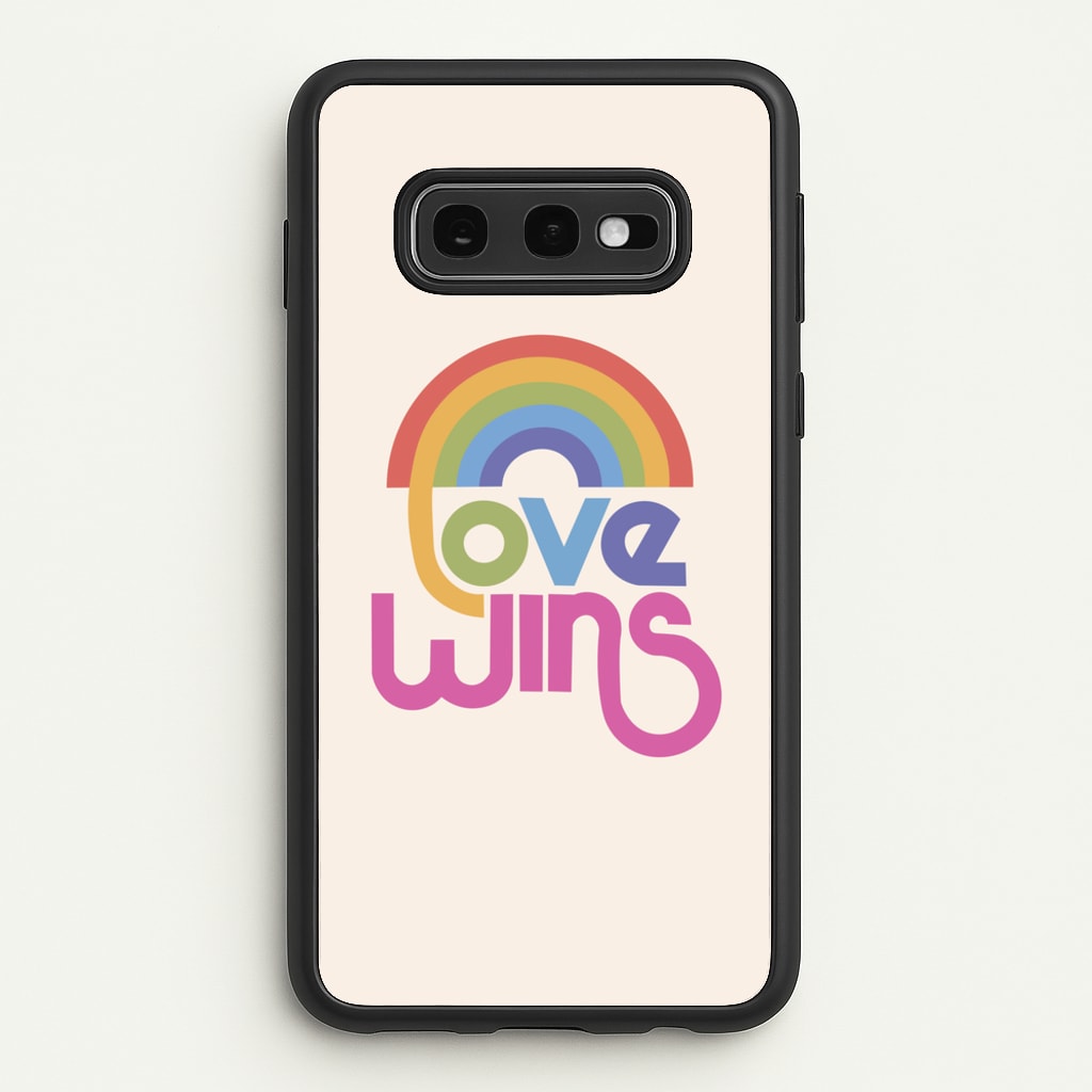 Love Wins - Pride - Pride Phone Case for Galaxy S10e