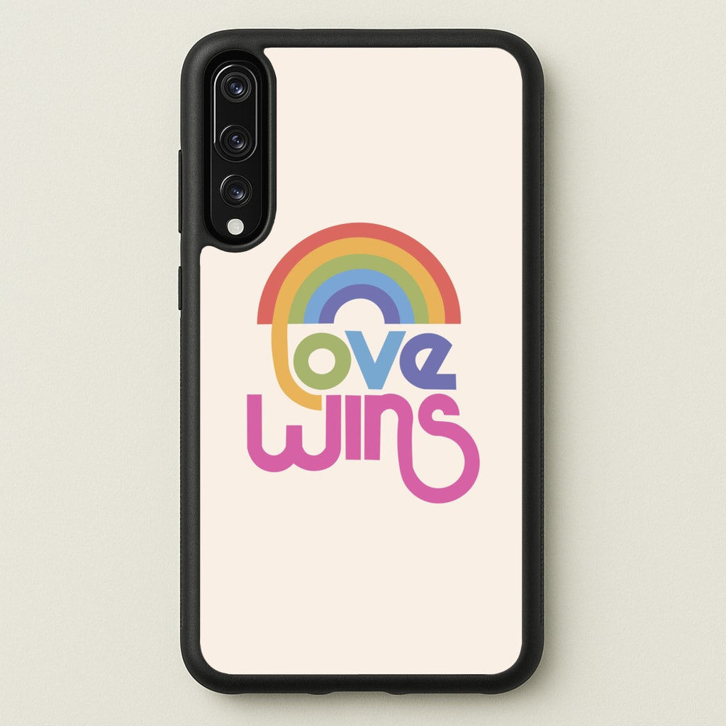 Love Wins - Pride - Pride Phone Case for Huawei P20 Pro