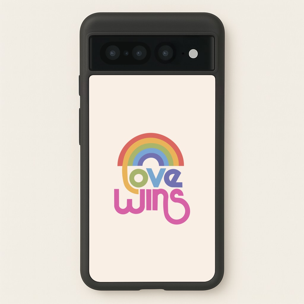 Love Wins - Pride - Pride Phone Case for Google Pixel 7 Pro