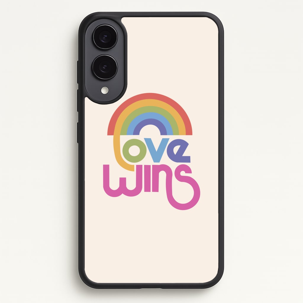 Love Wins - Pride - Pride Phone Case for Galaxy S25 Edge